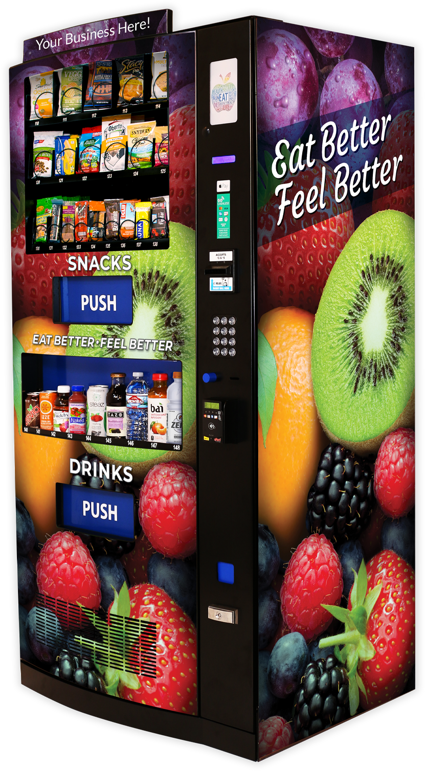 Hang 10 Healthy Vending Machine